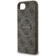 6. Etui Guess 4G Ring Classic Logo MagSafe  na iPhone 16e - brązowe