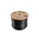 3. Kabel sieciowy zewnętrzne Lanberg LCU5-21CU-0305-BK (UTP; 305m; kat. 5e; kolor czarny)