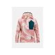 Bluza damska PEAK PERFORMANCE W Freelight Aop Polartec Alpha Hood kolor różowy