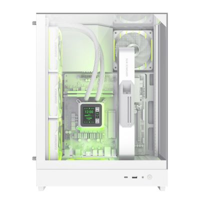 2. GameMax T20 WH Midi Tower Biały