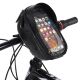 7. Wozinsky torba rowerowa na kierownicę z etui na telefon 1 l czarna (WBB16BK)