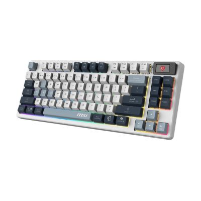 3. Klawiatura do gier MSI FORGE GK600 TKL Wireless SKY Bezprzewodowa
