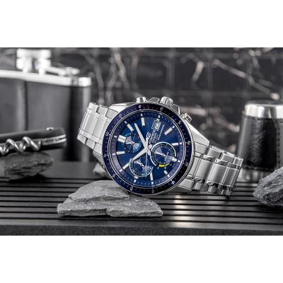 5. Zegarek Męski CASIO EDIFICE Solar EFS-S510D-2AVUEF + BOX