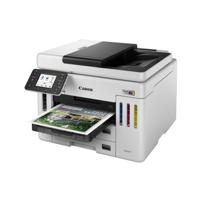 51. Drukarka Canon MAXIFY GX 7150, Atramentowy, Druk kolorowy, 600 x 1200 DPI, A4, Druk bezpośredni, Biały