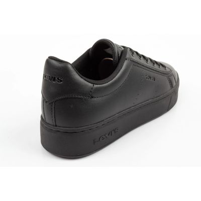 4. Levi's buty dziecięce sportowe Evelyn czarne młodzieżowe sneakersy