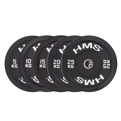 26. Talerz olimpijski HMS BLACK BUMPER 25 kg BBR25 