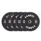 26. Talerz olimpijski HMS BLACK BUMPER 25 kg BBR25 