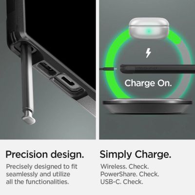 16. Etui Spigen Tough Armor na Samsung Galaxy S23 Ultra - czarne