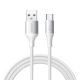 Kabel Joyroom S-A28 Flash Series 3A USB-A - USB-C 1m - biały