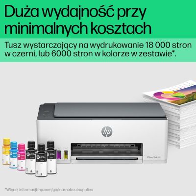 95. HP Smart Tank 580 Bezprzewodowe All-in-One W kolorze Drukarka, Kopiarka, skaner