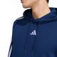 4. Bluza męska adidas Essentials 3-Stripes French Terry Hoodie granatowa KY4203