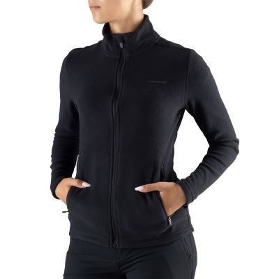 2. Bluza polarowa damska Viking Tesero Lady czarna rozpinana trekkingowa (740/24/5658/0900)