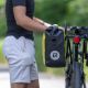 7. Sakwa rowerowa Rockbros AS-003-1Y wodoodporna z paskiem na ramię montaż przód/tył 10-14l - żółta