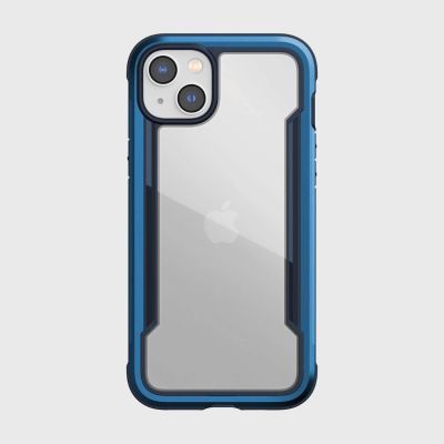 6. Raptic X-Doria Shield Case etui iPhone 14 Plus pancerny pokrowiec niebieski