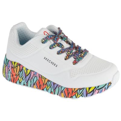 Skechers Uno Lite - Subtle Love 314088L-WMLT Białe 31