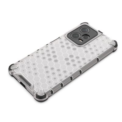 6. Honeycomb etui do Xiaomi Redmi Note 12 Pro+ pancerny hybrydowy pokrowiec czarne