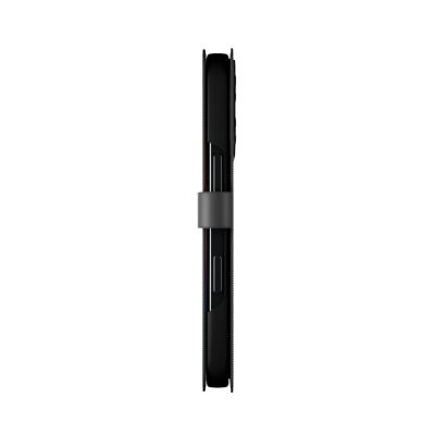 9. Etui z ekoskóry Puro Wallet Detachable MagSafe 2w1 z klapką i portfelem do iPhone 16 Pro - czarne