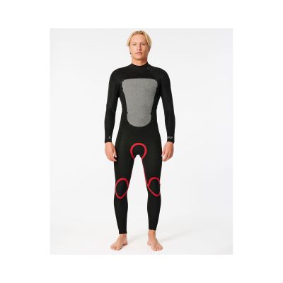 4. Pianka wodoodporna RIP CURL Omega 43Gb Bz Steamer turkusowy