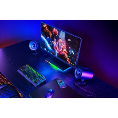 5. Razer Nommo V2 X Pełny zasięg Czarny Przewodowy i Bezprzewodowy