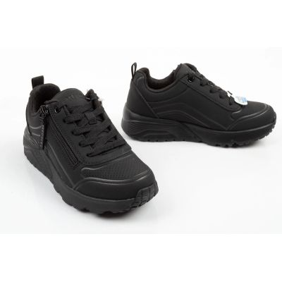 7. Skechers buty sportowe dziecięce Uno Lite czarne modne młodzieżowe
