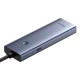 3. Hub USB-A Baseus UltraJoy Series 4xUSB-A 3.0 1xUSB-C 5V 50cm - szary
