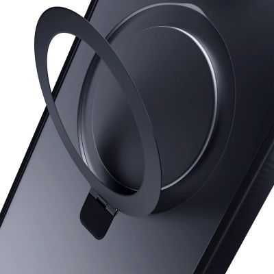 7. Etui 3mk Smoke Case Mag&Stand na Apple iPhone 14 pro max - czarne