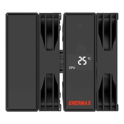 5. Enermax ETS-TD60D system chłodzenia komputerów Procesor Chłodnica powietrza 12 cm Czarny