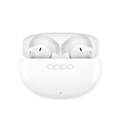 3. Słuchawki bezprzewodowe OPPO Enco Air5 dokanałowe z ANC i tłumaczeniem AI - białe
