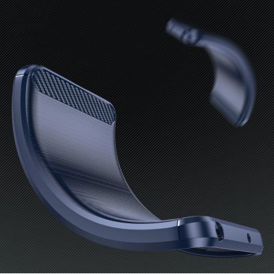5. Etui silikonowe Carbon Case do iPhone 16 - niebieskie