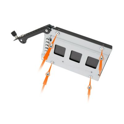 We-Ra. IcyDock z miejscem na 2 dyski: 2x6,3cm SATAI-III/SAS HDD&SSD w kolorze, 1x3,5" Metal