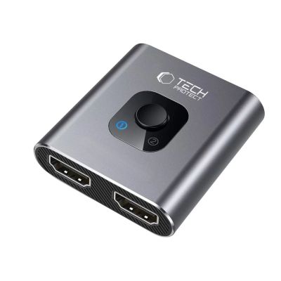 3. Adapter Tech-Protect HB07 HUB Adapter 2w1 HDMI 4K 60HZ - szary