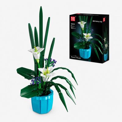 Mould King Fairy Lily Bouquet 10023 | Zestaw klocków | 1513 elementów