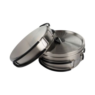 6. Zestaw naczyń stalowych Campingaz Trekking Kit 2197185