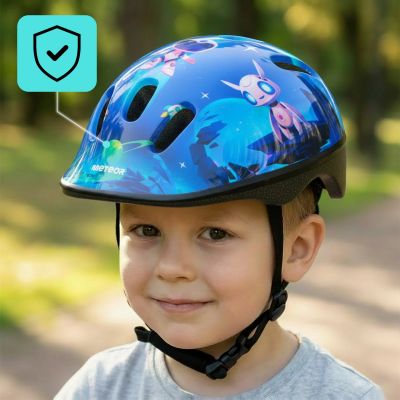 10. Kask rowerowy Meteor KS06 Alien Jr 17438 r. XS 44-48 cm
