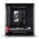 17. Obudowa PC Jonsbo TK-0, Mini-Tower, Mini-ITX, Tempered Glass, Holz - schwarz