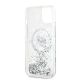7. Etui Karl Lagerfeld Liquid Glitter Choupette Head MagSafe na iPhone 14 / 15 / 13 - przezroczyste