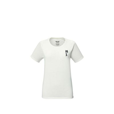Koszulka damska MILLET Cimaï Natural Ts Ss W beżowa