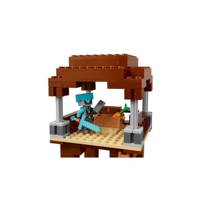 16. LEGO Minecraft 21278 Kryjówka rozbójników i dewastatorów