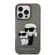 3. Etui Karl Lagerfeld Glitter Karl&Choupette na iPhone 14 Pro - czarne
