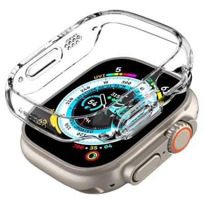 3. Etui Spigen Thin Fit na Apple Watch Ultra 1 / 2 / 3 (49 mm) - przezroczyste