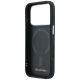7. Etui Mercedes Leather 3D MagSafe na iPhone 17 Pro Max - granatowe