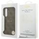 8. Etui Guess 4G Ring Classic Logo MagSafe na Samsung Galaxy S25 FE - brązowe