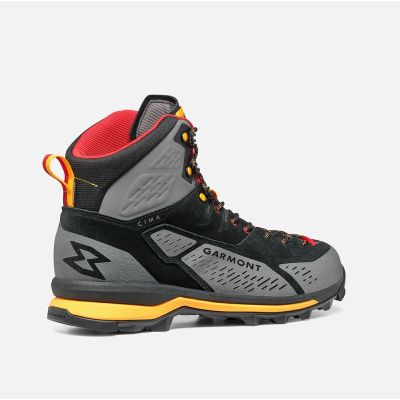 2. Buty turystyczne Garmont Cima WP - black/garmont orange