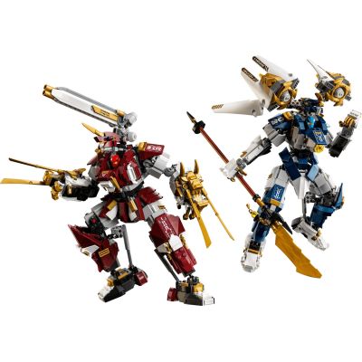 3. LEGO Ninjago 71870 - Bliźniacze tytanowe mechy