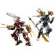 3. LEGO Ninjago 71870 - Bliźniacze tytanowe mechy