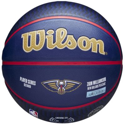 4. Piłka do koszykówki Wilson NBA Player Icon Zion Williamson Outdoor Ball WZ4008601XB7