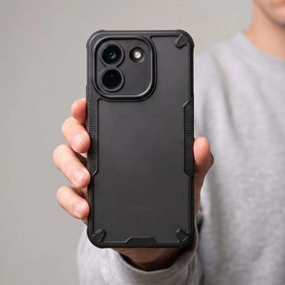 5. Etui Tech-Protect Rugged Shield na Xiaomi Redmi Note 17 Pro Max 5G - czarne matowe