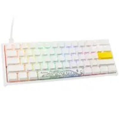 7. Ducky DKON2061ST klawiatura Gaming USB QWERTY Amerykański międzynarodowy Biały