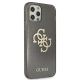 4. Etui Guess Glitter 4G Big Logo na iPhone 12 Pro Max - czarne
