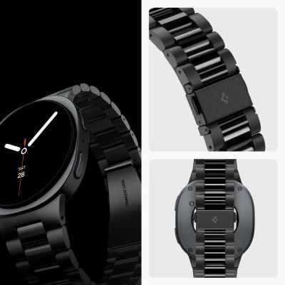 8. Bransoleta Spigen Modern Fit Band 316L na Samsung Galaxy Watch 40 / 44 / 46 mm - czarna